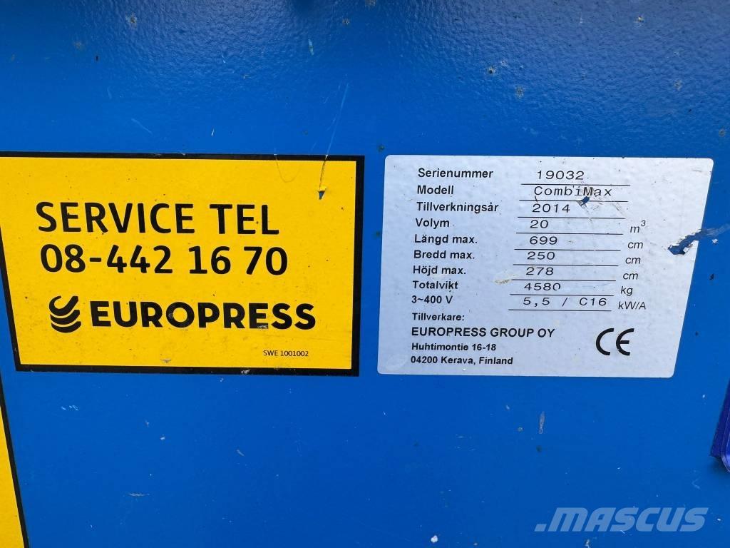 Europress CombiMax Affaldskompressere