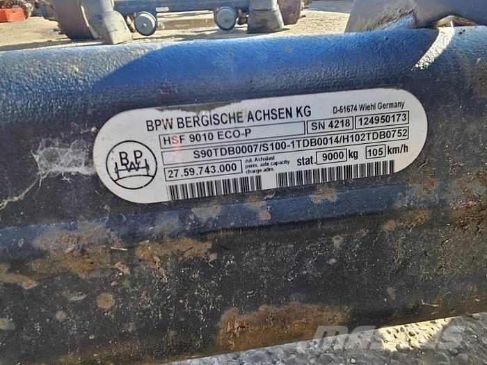BPW HSF 9010 ECO-P Aksler