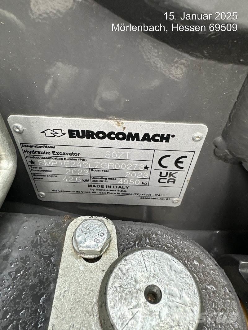 Eurocomach 50ZT Minigravemaskiner