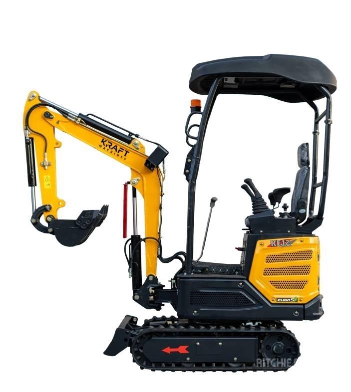 Kraft KE12Proline Minigravemaskiner