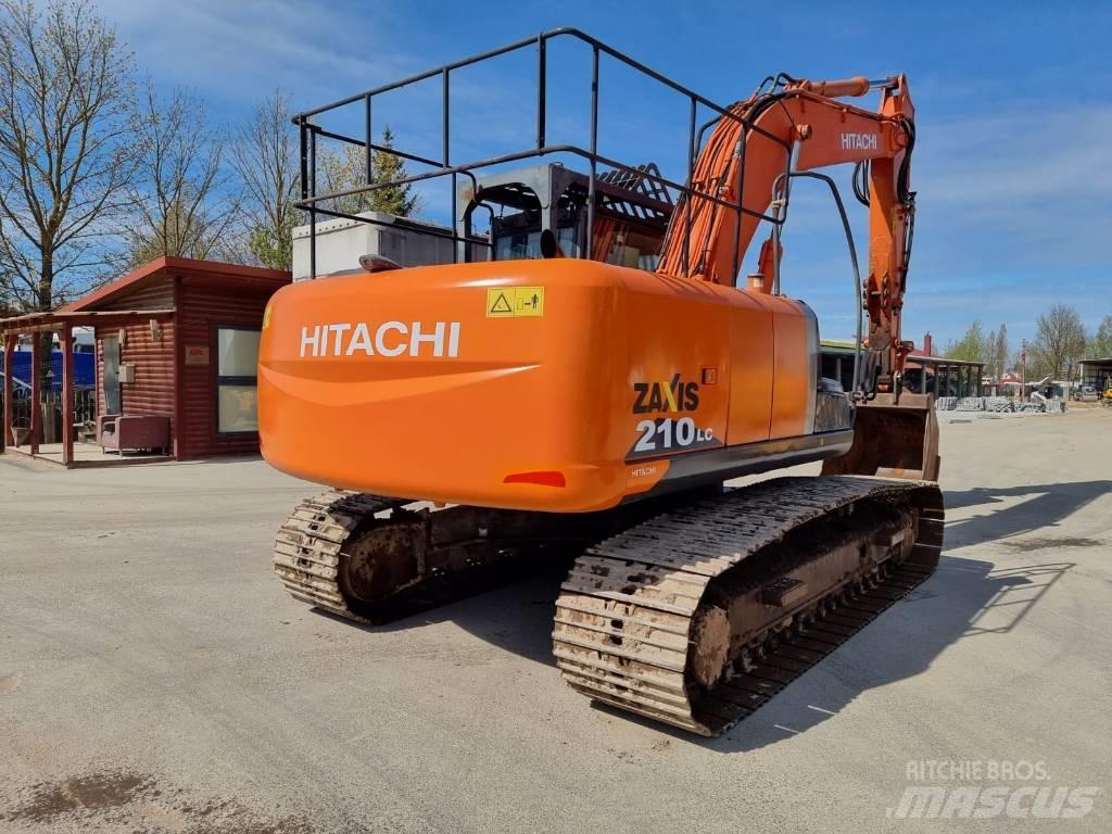 Hitachi ZX 210 LC-3 Gravemaskiner på larvebånd