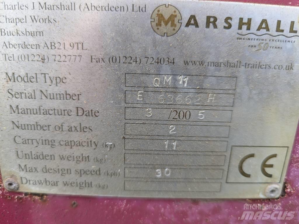 Marshall QM11 Sneglevogne