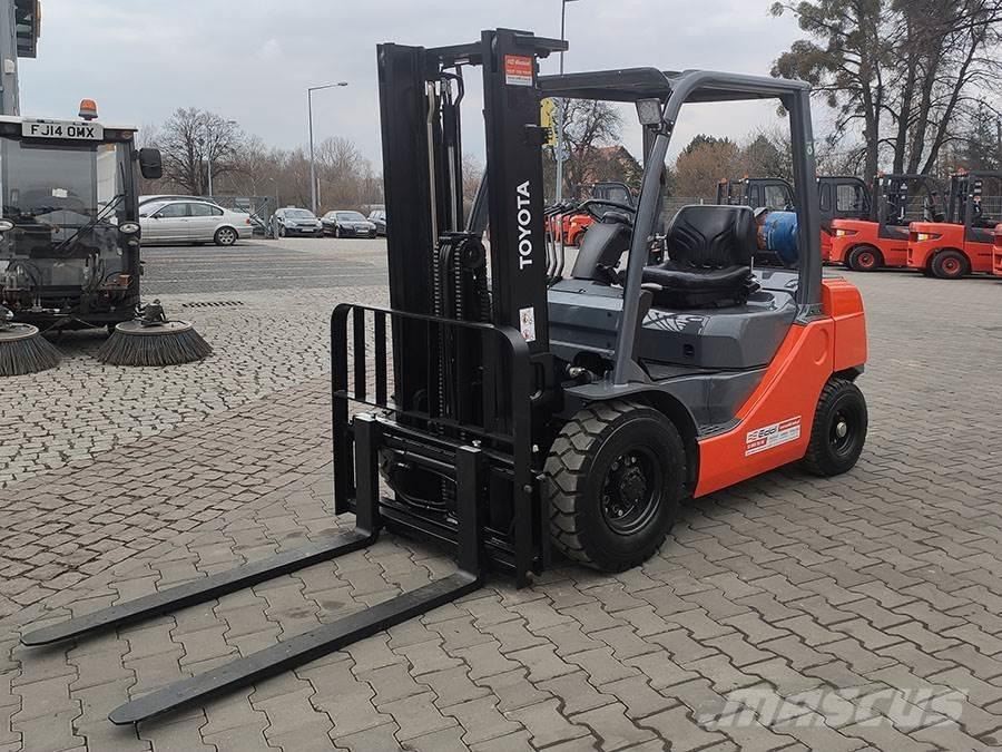 Toyota 02-8FGF20 LPG gaffeltrucks