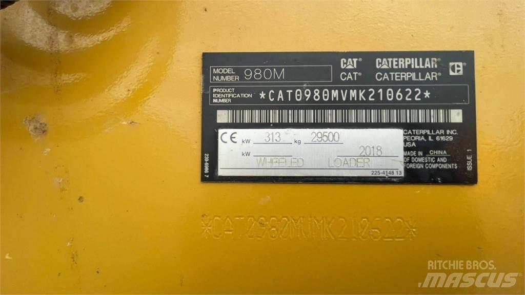 CAT 980 M Læssemaskiner på hjul