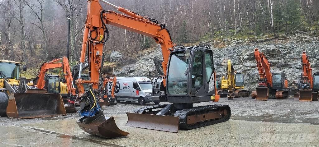 Hitachi ZX 85 US-6 Midi-gravemaskiner 7t - 12t
