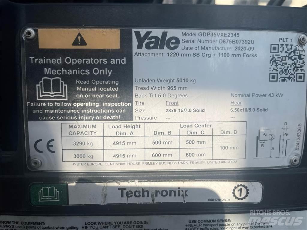 Yale GDP35VX Diesel gaffeltrucks