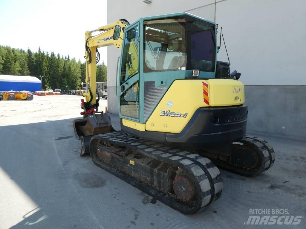 Yanmar SV 100-1 Midi-gravemaskiner 7t - 12t