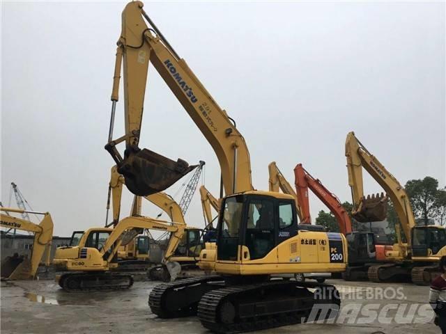 Komatsu pc200-7 Gravemaskiner på larvebånd