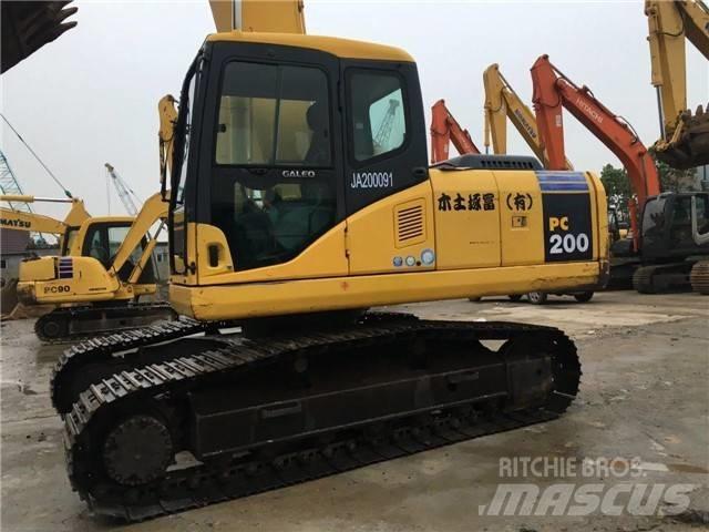 Komatsu pc200-7 Gravemaskiner på larvebånd