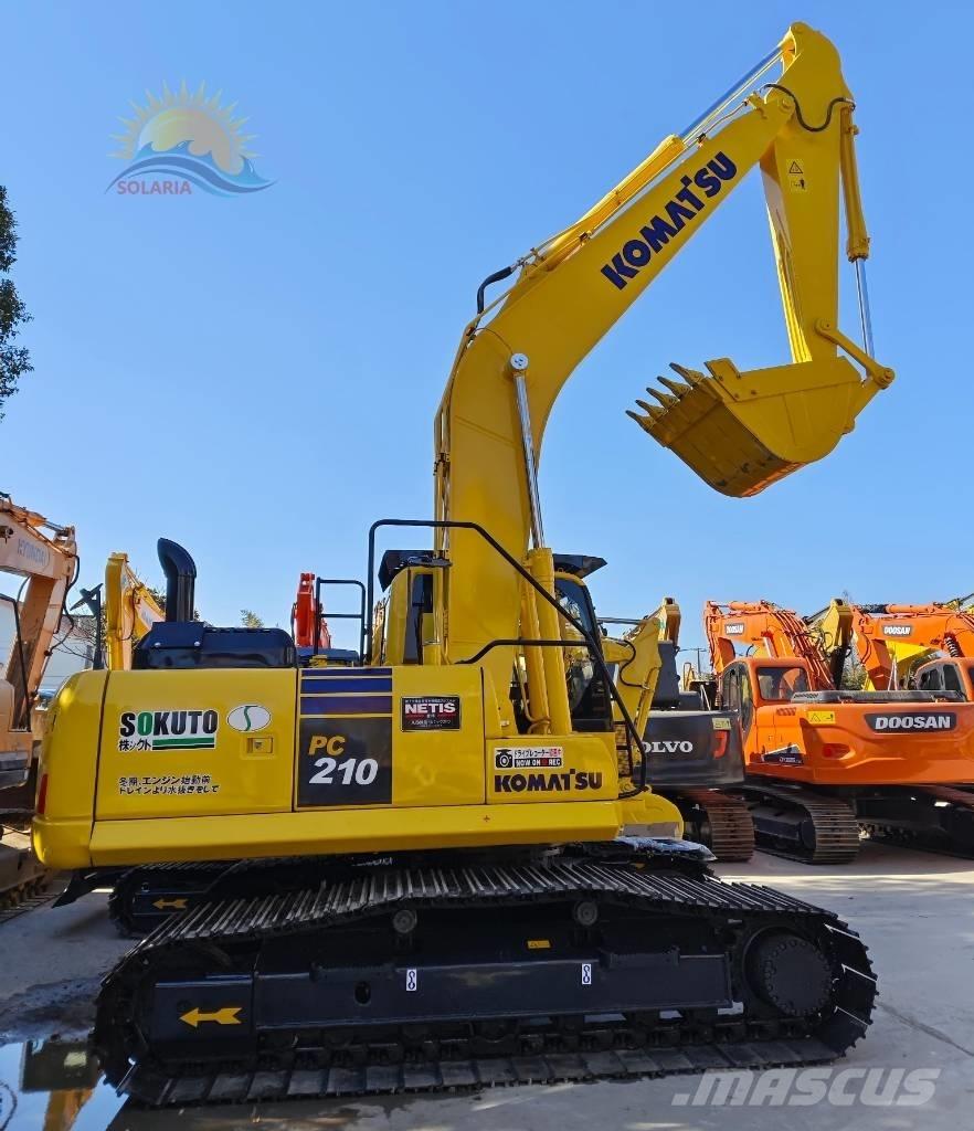 Komatsu PC 210-8 Gravemaskiner på larvebånd