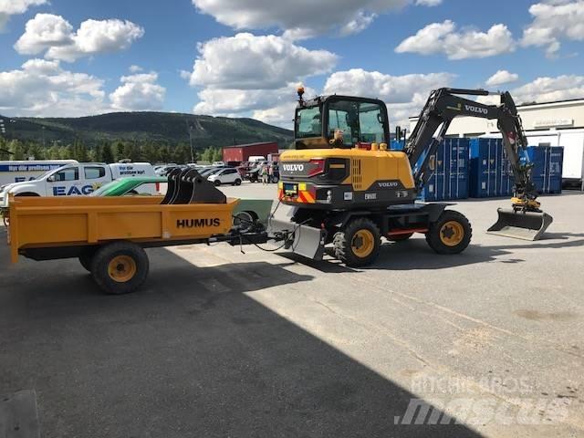 Volvo EW60E (UTHYRES) Gravemaskiner på hjul