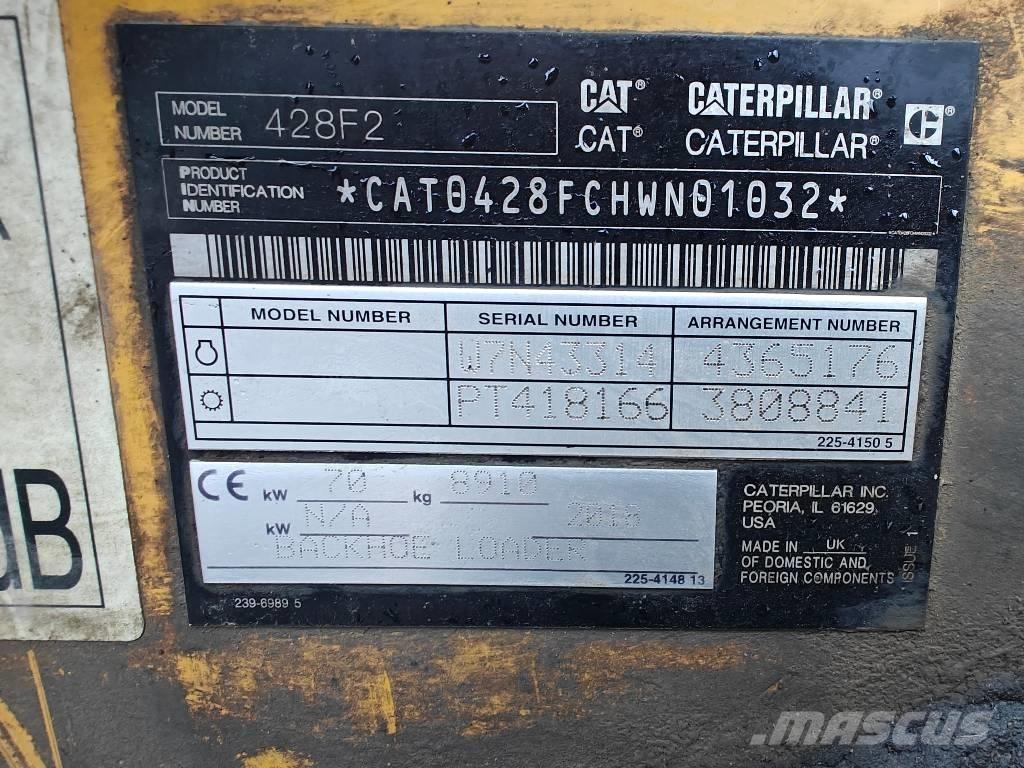 CAT 428 F2 Rendegravere