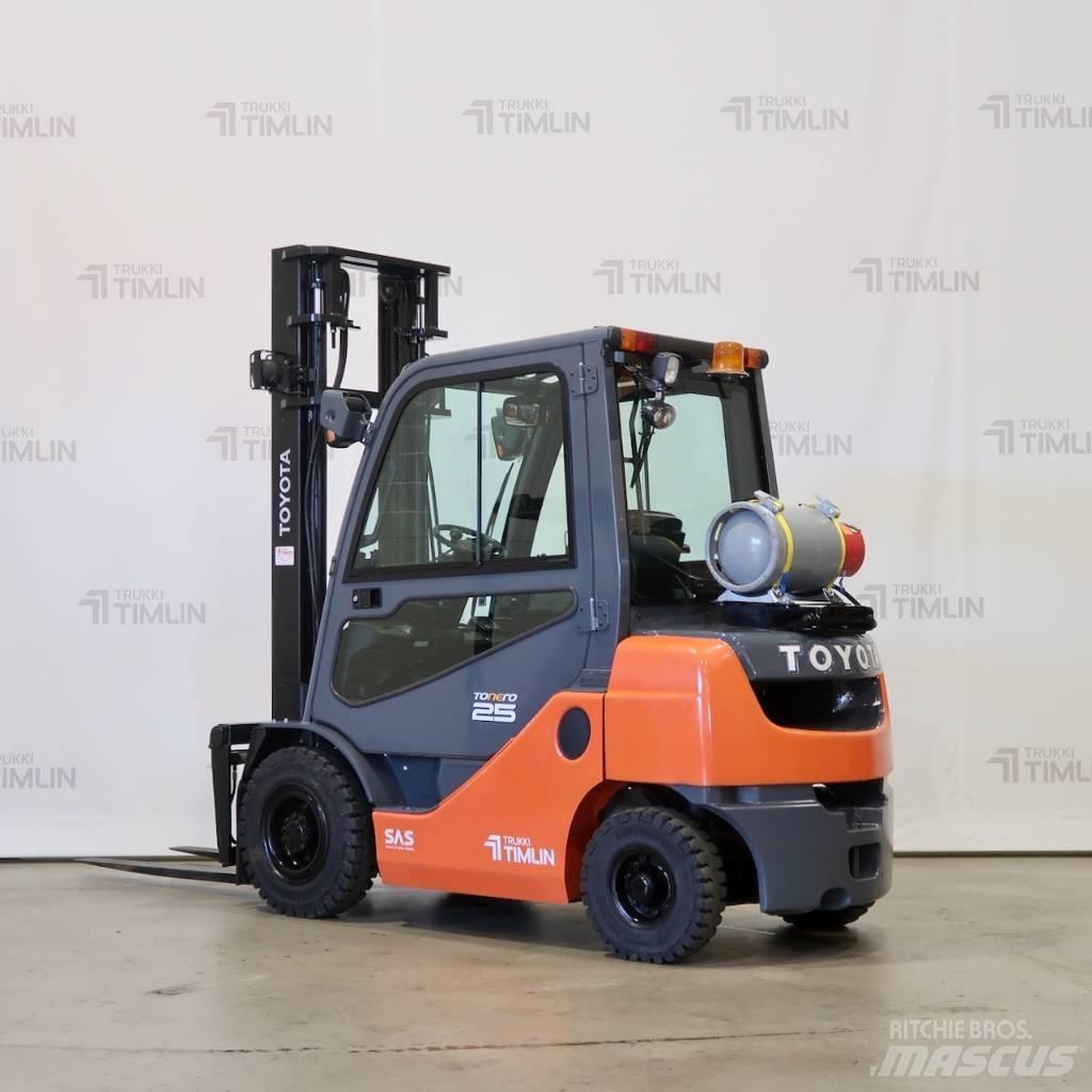 Toyota 02-8FGF25 LPG gaffeltrucks