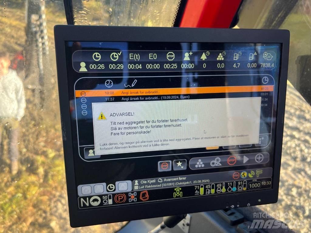 Komatsu 901XC Skovningsmaskiner