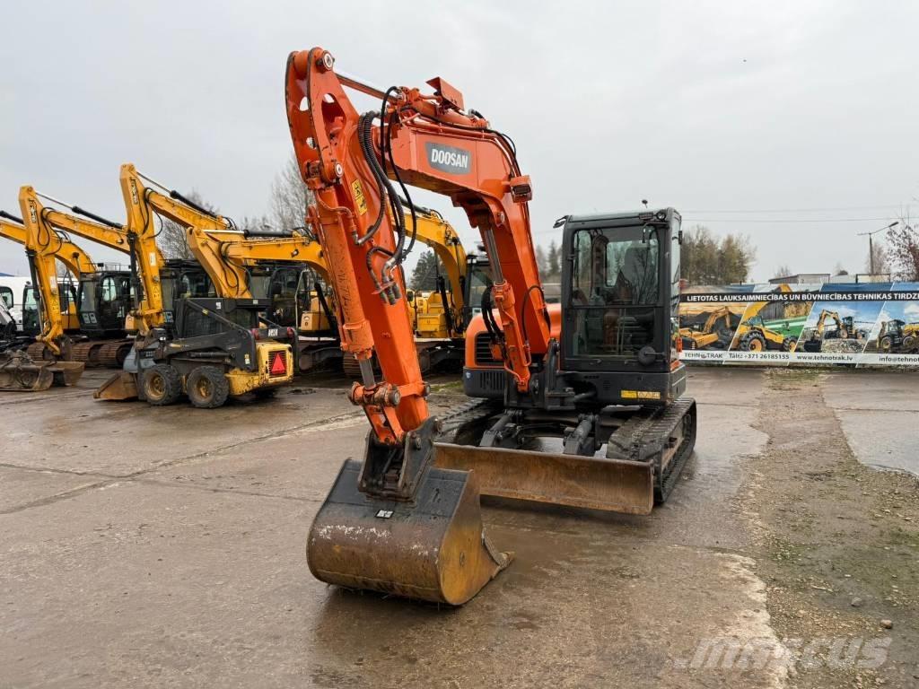 Doosan DX 85 R Midi-gravemaskiner 7t - 12t