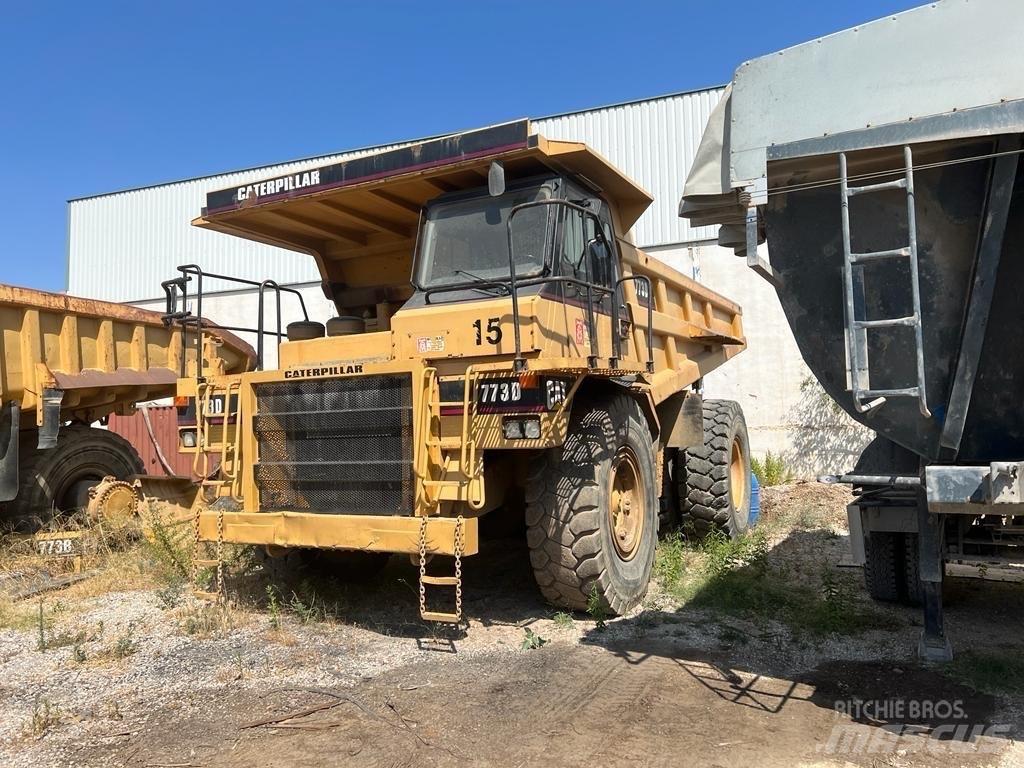 CAT 773 D Knækstyrede dumpere