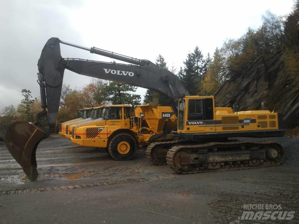 Volvo EC 650 Gravemaskiner på larvebånd