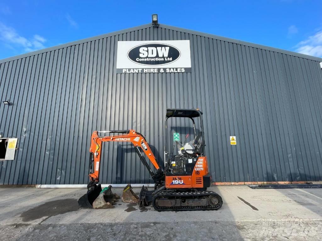 Hitachi ZX 19-6 Minigravemaskiner