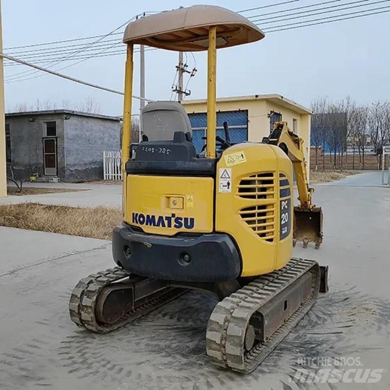 Komatsu PC 20 Minigravemaskiner