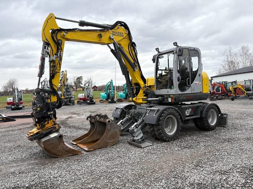 Wacker Neuson EW100 Gravemaskiner på hjul