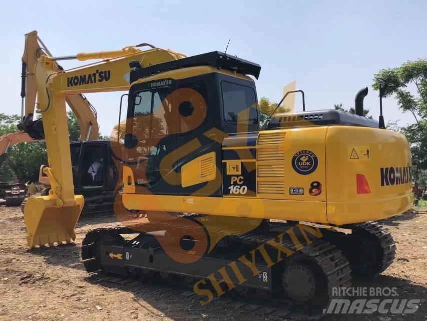 Komatsu PC160 Gravemaskiner på larvebånd