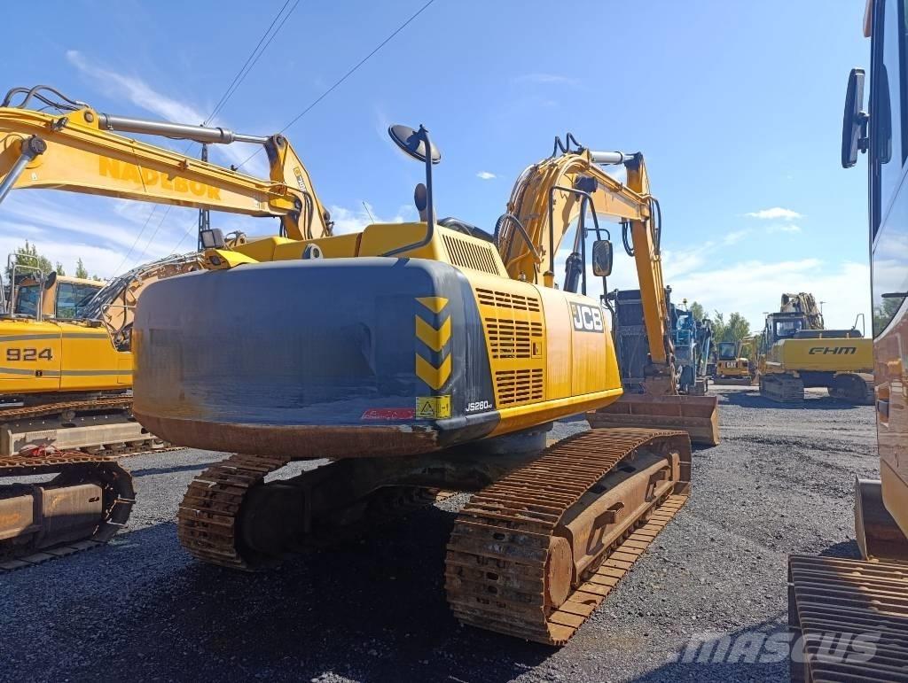 JCB JS 260 Gravemaskiner på larvebånd