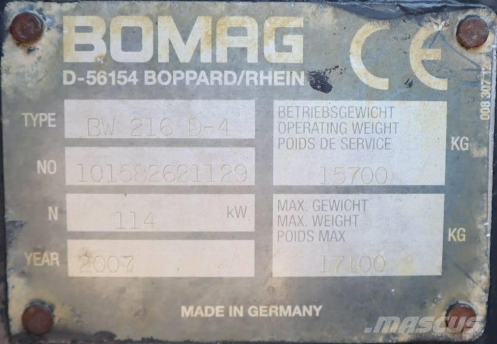 Bomag BW 216 D-4 Jordvibrationstromler
