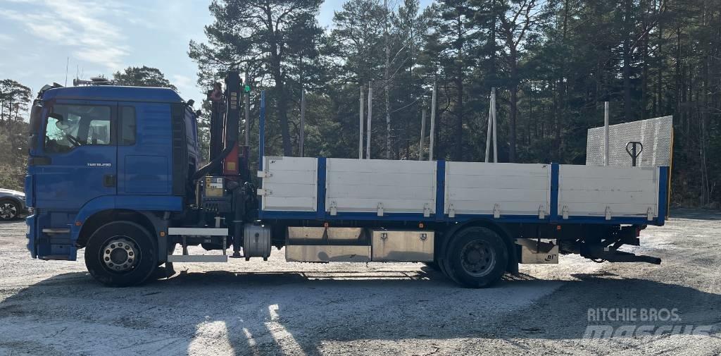 MAN TGM 18.290 Lastbil med kran