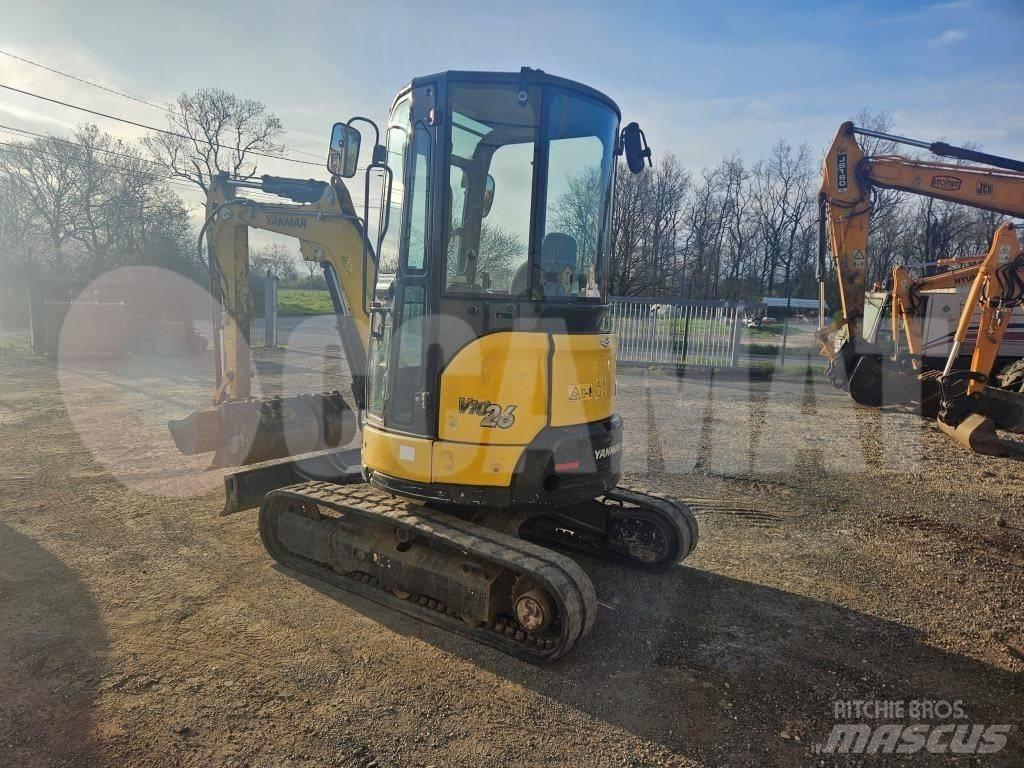 Yanmar Vio 26 Minigravemaskiner