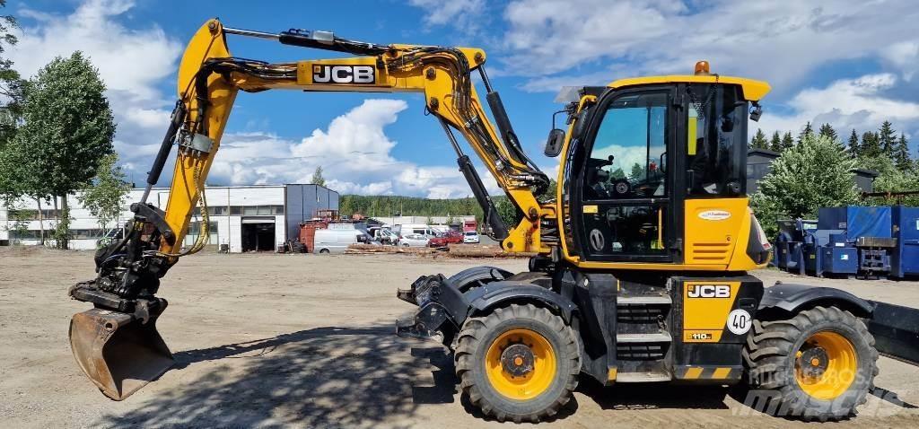 JCB Hydradig 110W Gravemaskiner på hjul