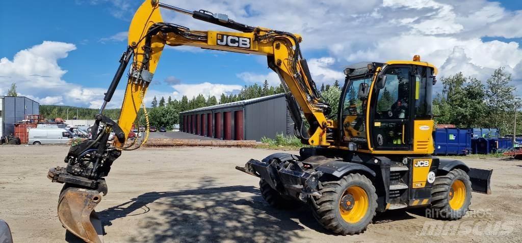 JCB Hydradig 110W Gravemaskiner på hjul