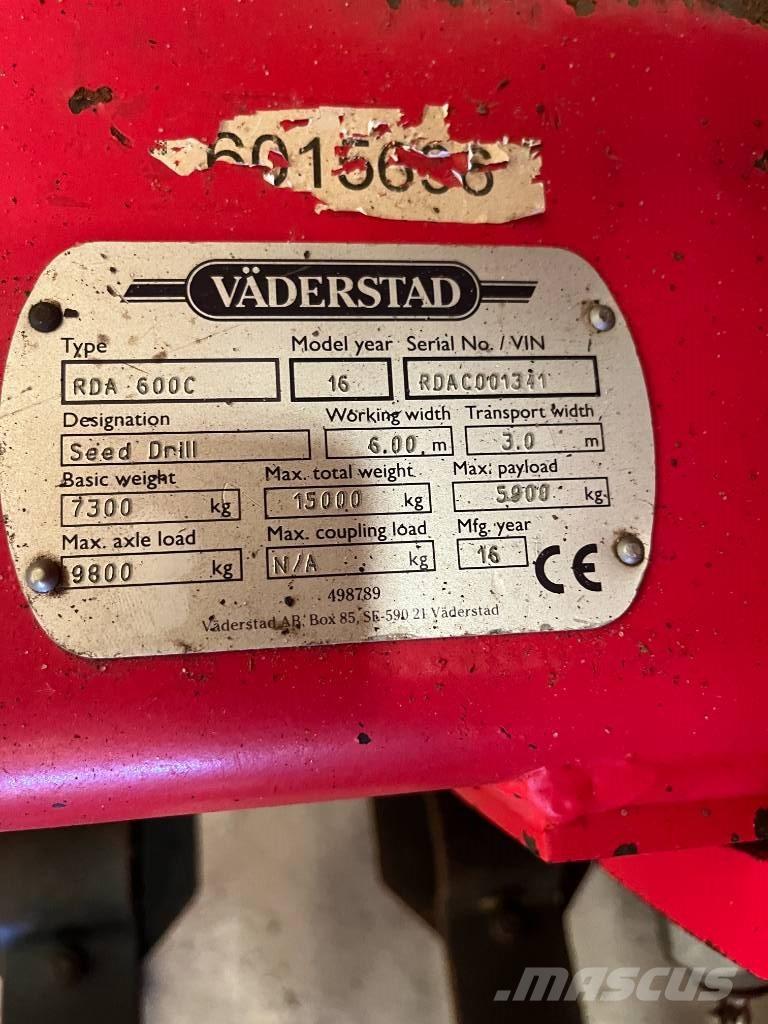 Väderstad RDA600 C Såmaskine