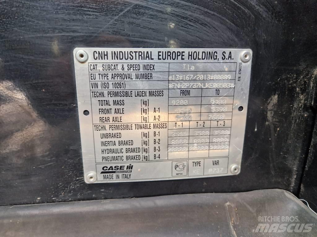 Case IH Farmlift 737 Teleskoplæssere