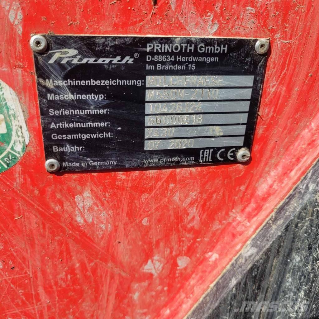 Prinoth Raptor 300r Buskryddere / Grenknusere