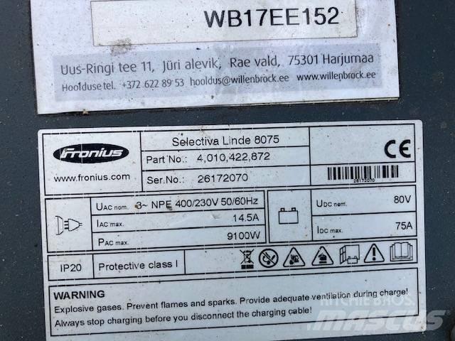 Linde E30/600HL/387 El gaffeltrucks