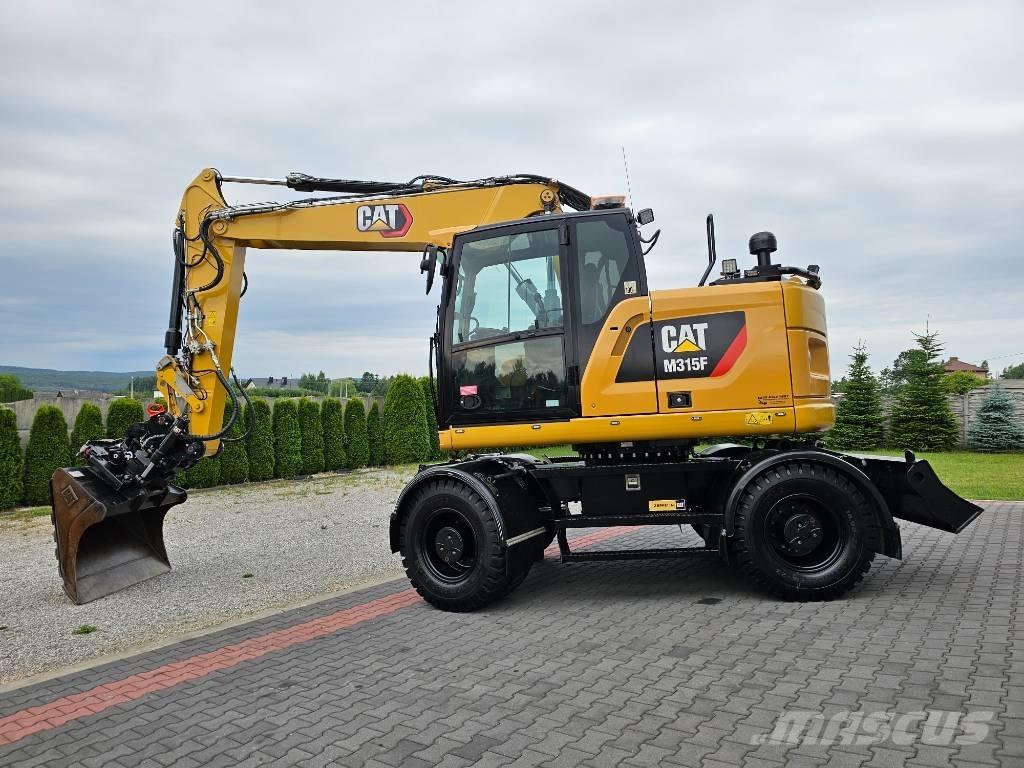 CAT M 315 F Gravemaskiner på hjul