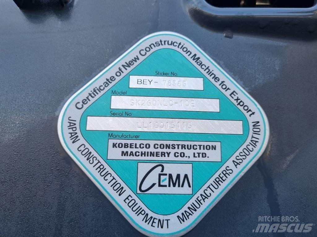 Kobelco SK260NLC Gravemaskiner på larvebånd
