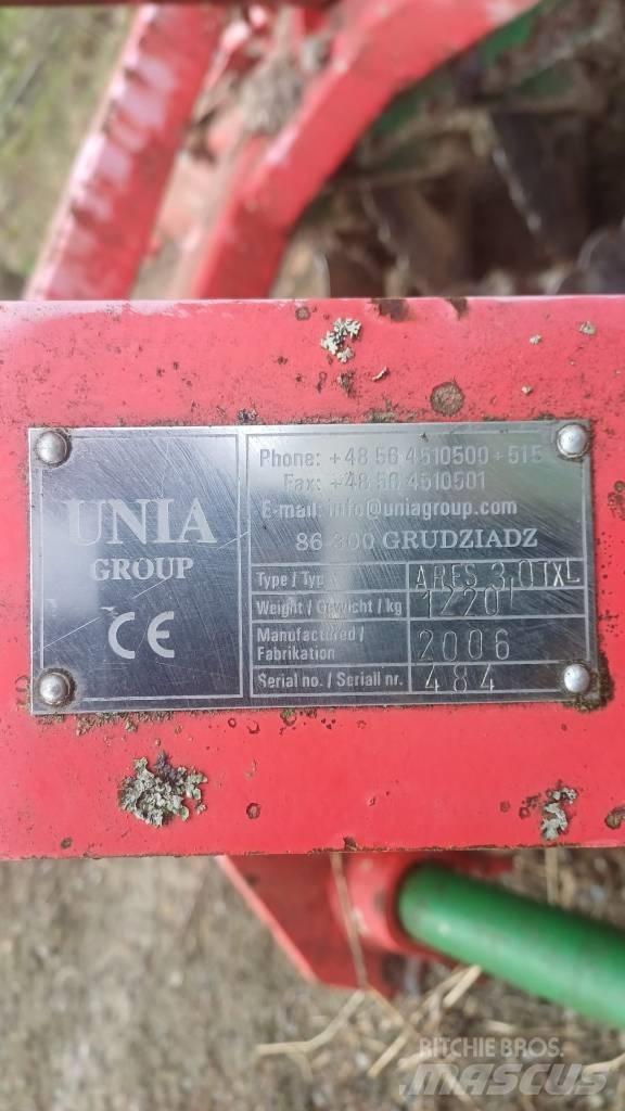 Unia Ares 3 TXL Tallerkenharver