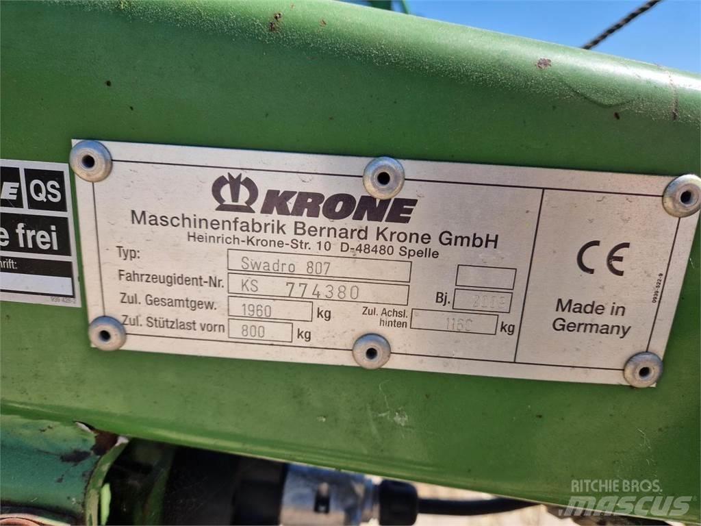 Krone Swadro 807 Hømaskiner