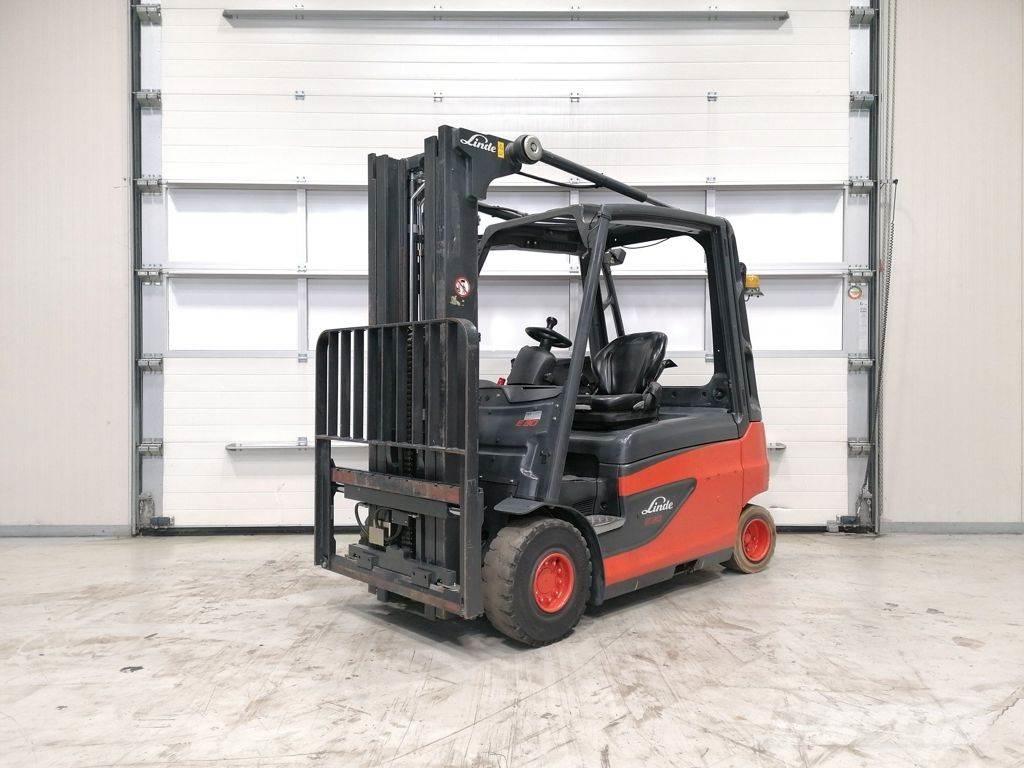 Linde E30L-01 El gaffeltrucks
