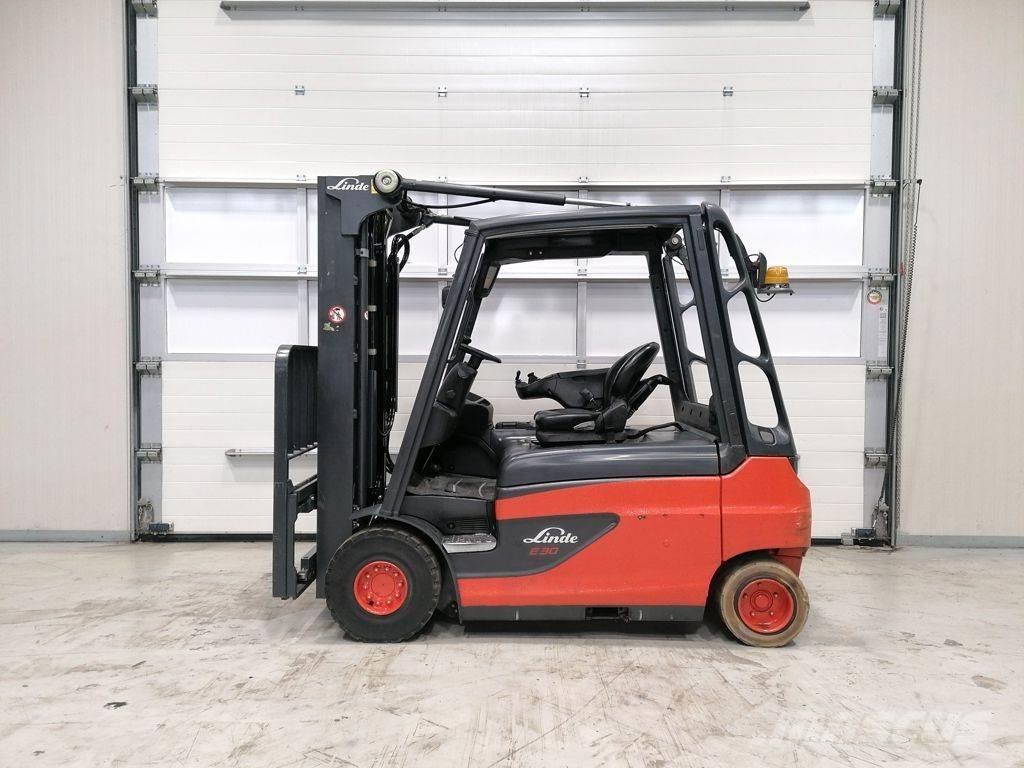 Linde E30L-01 El gaffeltrucks