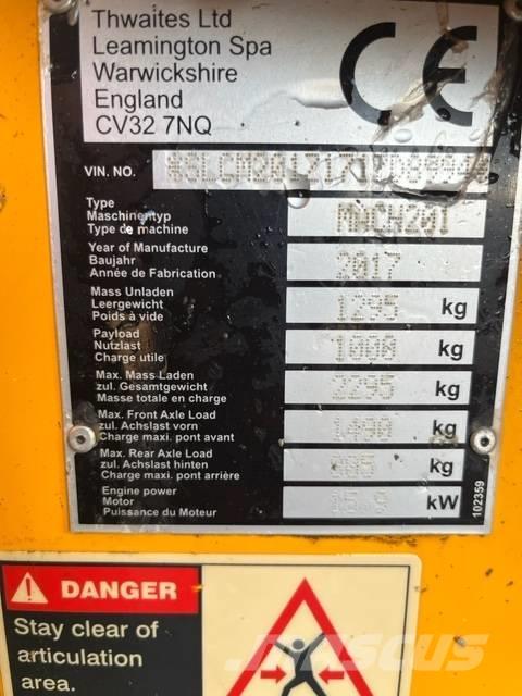 Thwaites Mach 201 Dumpere