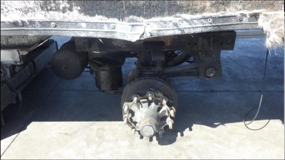 Fruehauf FKSRS4 Semi-trailer med fast kasse