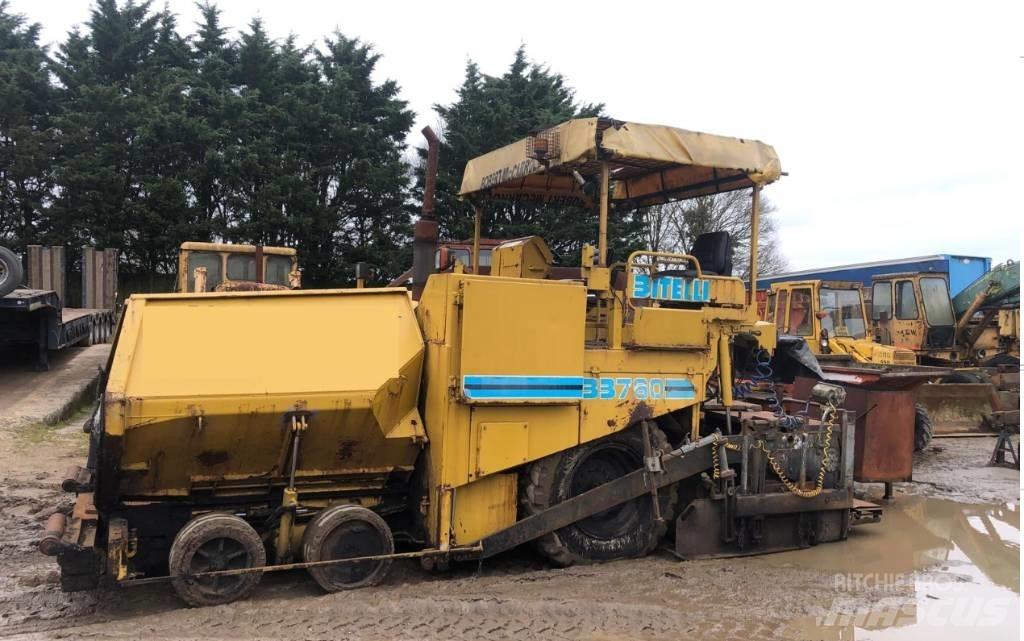 Bitelli BB760 Asfaltudlæggere