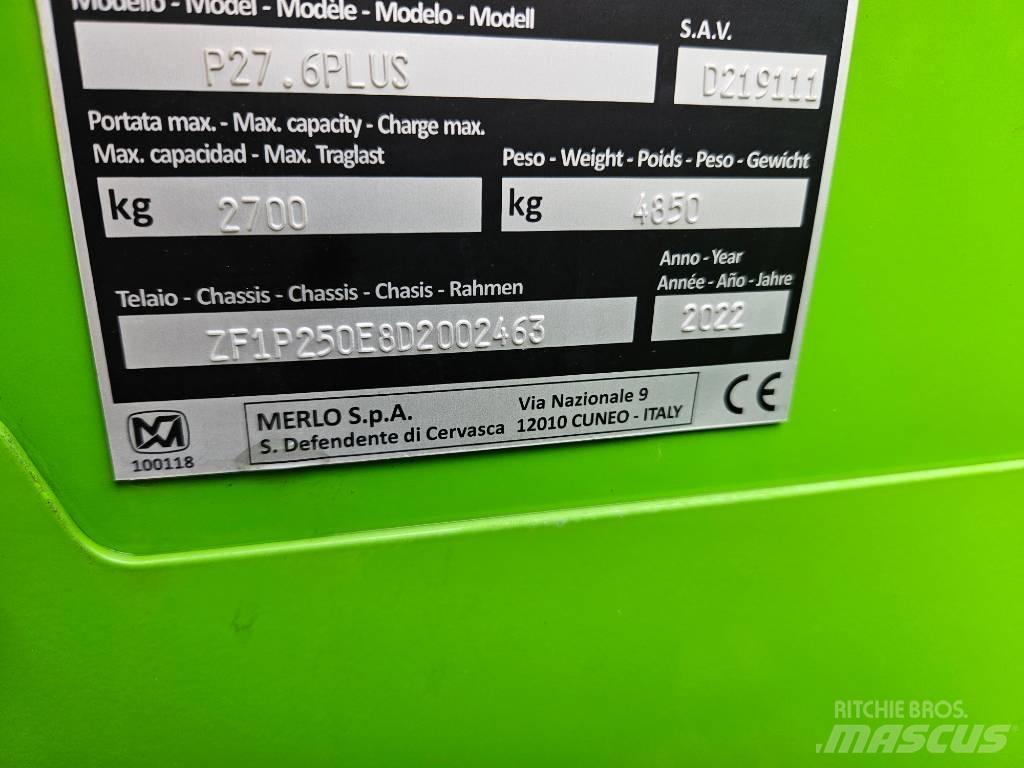 Merlo P27.6 Plus Teleskoplæssere