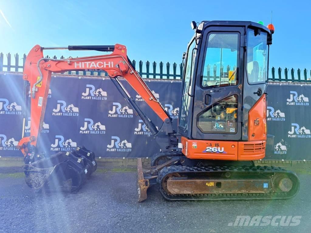 Hitachi ZX 26 U-6 CR Minigravemaskiner