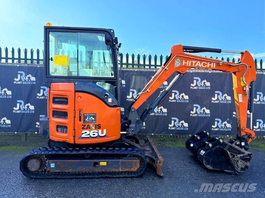 Hitachi ZX 26 U-6 CR Minigravemaskiner