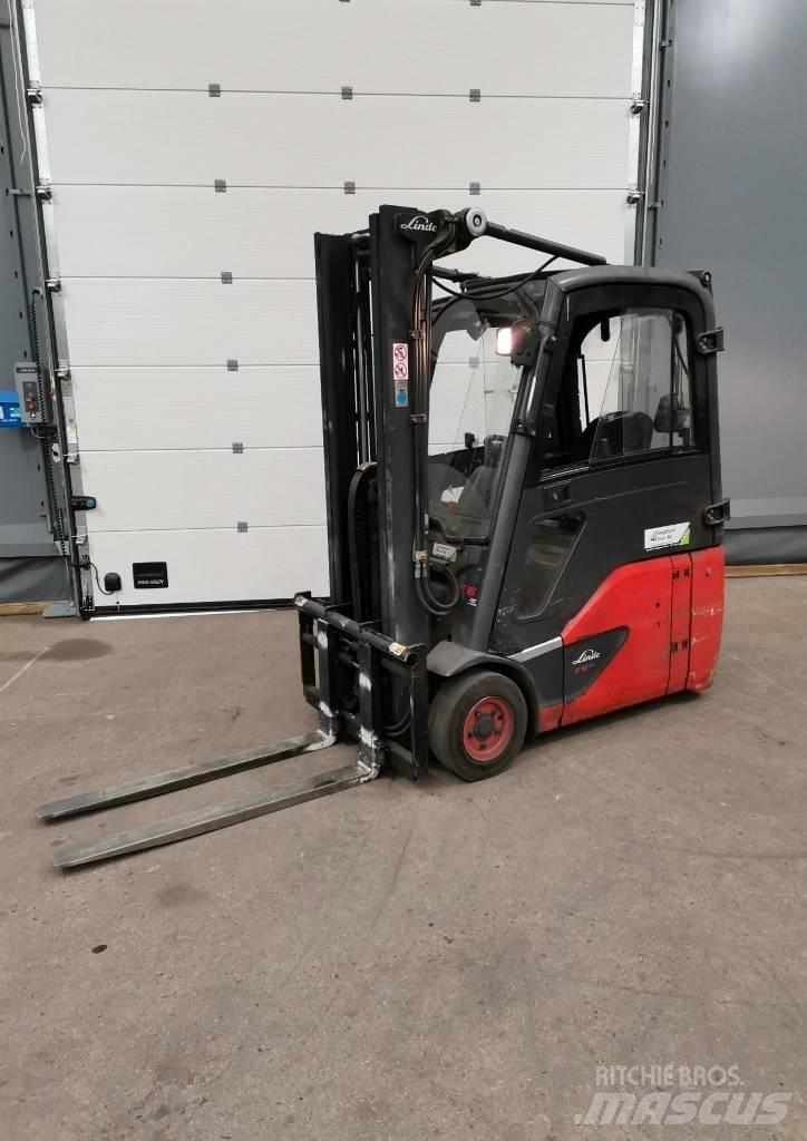 Linde E16-02 El gaffeltrucks