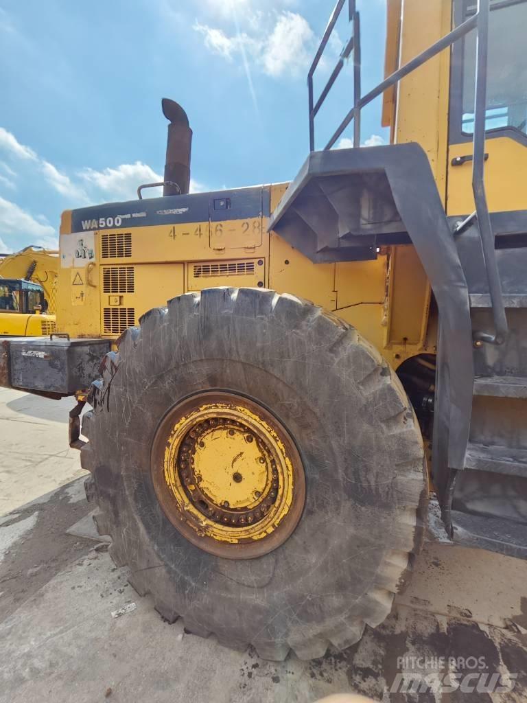 Komatsu WA 500 Læssemaskiner på hjul