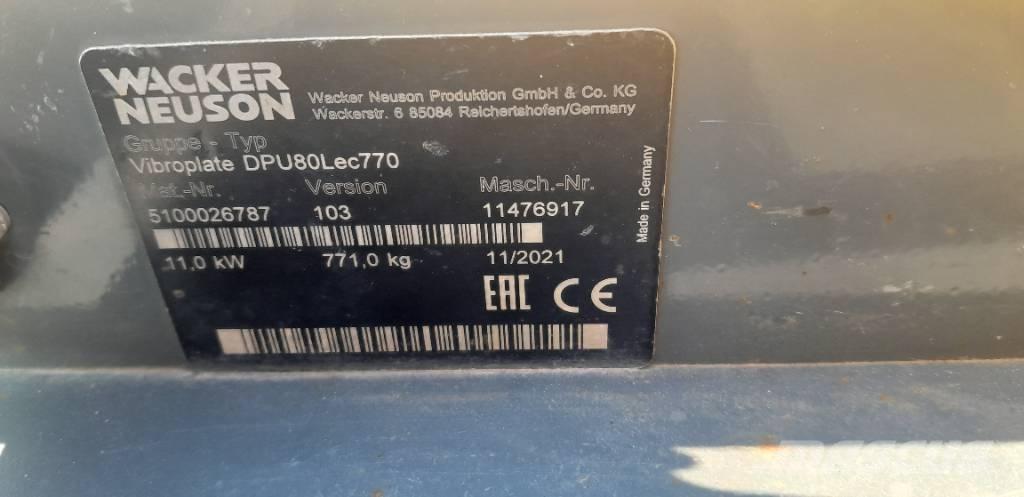 Wacker Neuson DPU 80 Vibratorer